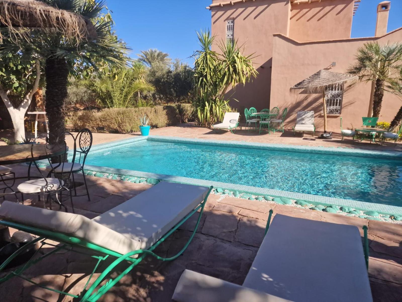 Manzal Lahbab, 2Villas 2Bungalows 2Piscines Et Jardins Ouled Jelal المظهر الخارجي الصورة
