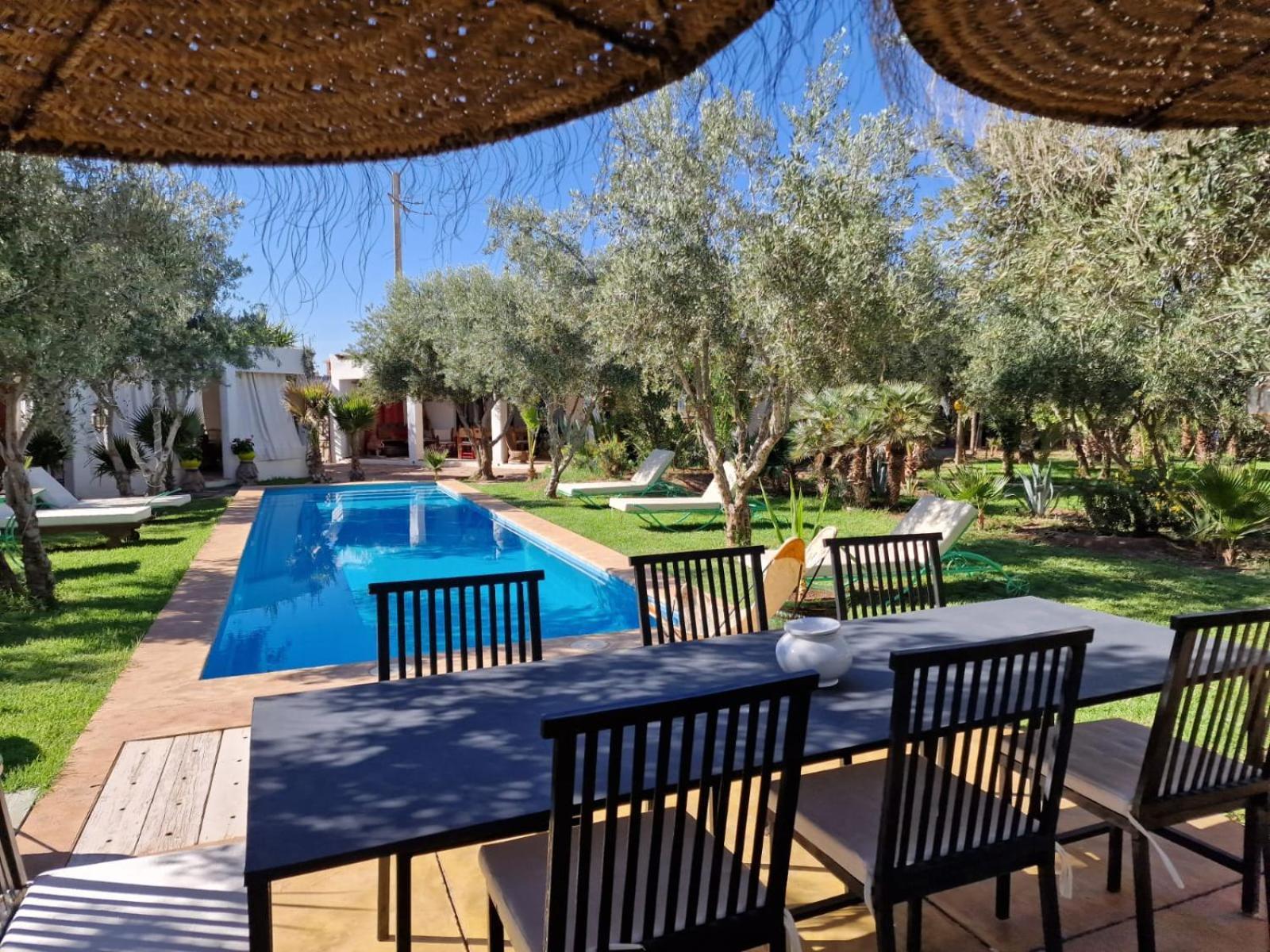 Manzal Lahbab, 2Villas 2Bungalows 2Piscines Et Jardins Ouled Jelal المظهر الخارجي الصورة