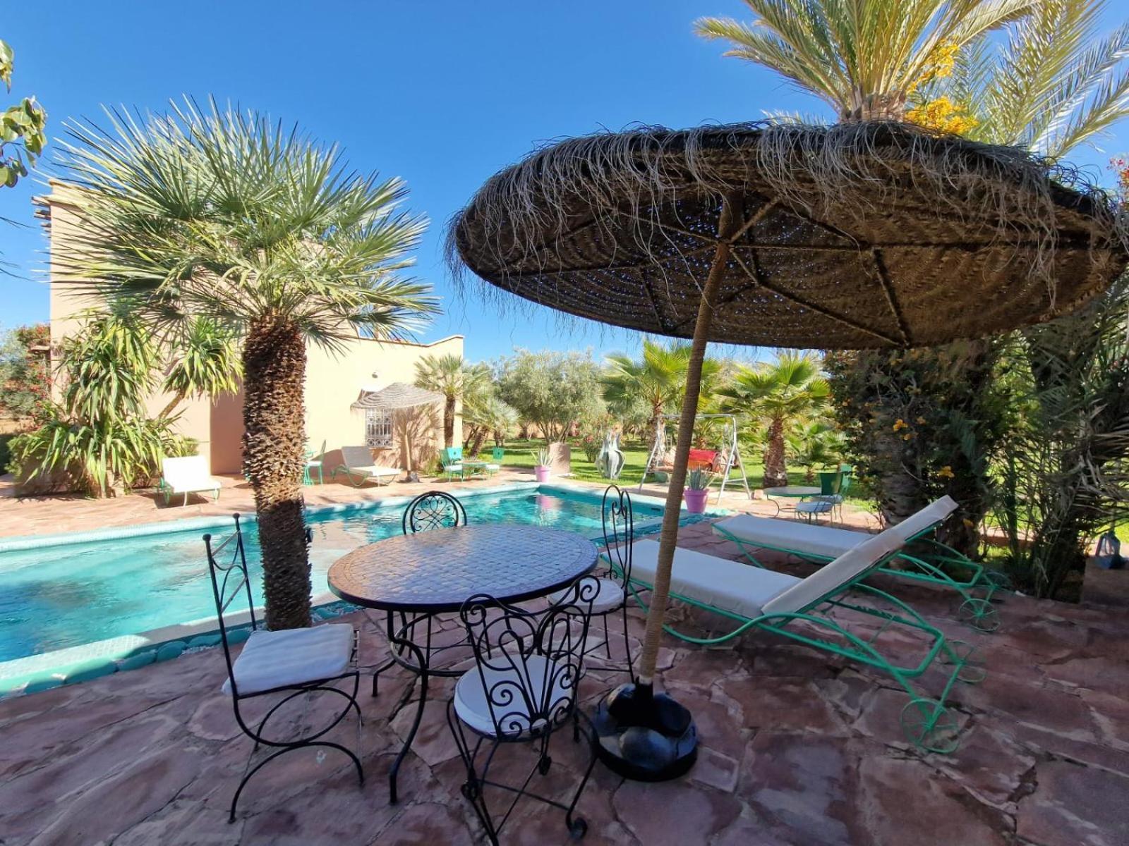 Manzal Lahbab, 2Villas 2Bungalows 2Piscines Et Jardins Ouled Jelal المظهر الخارجي الصورة