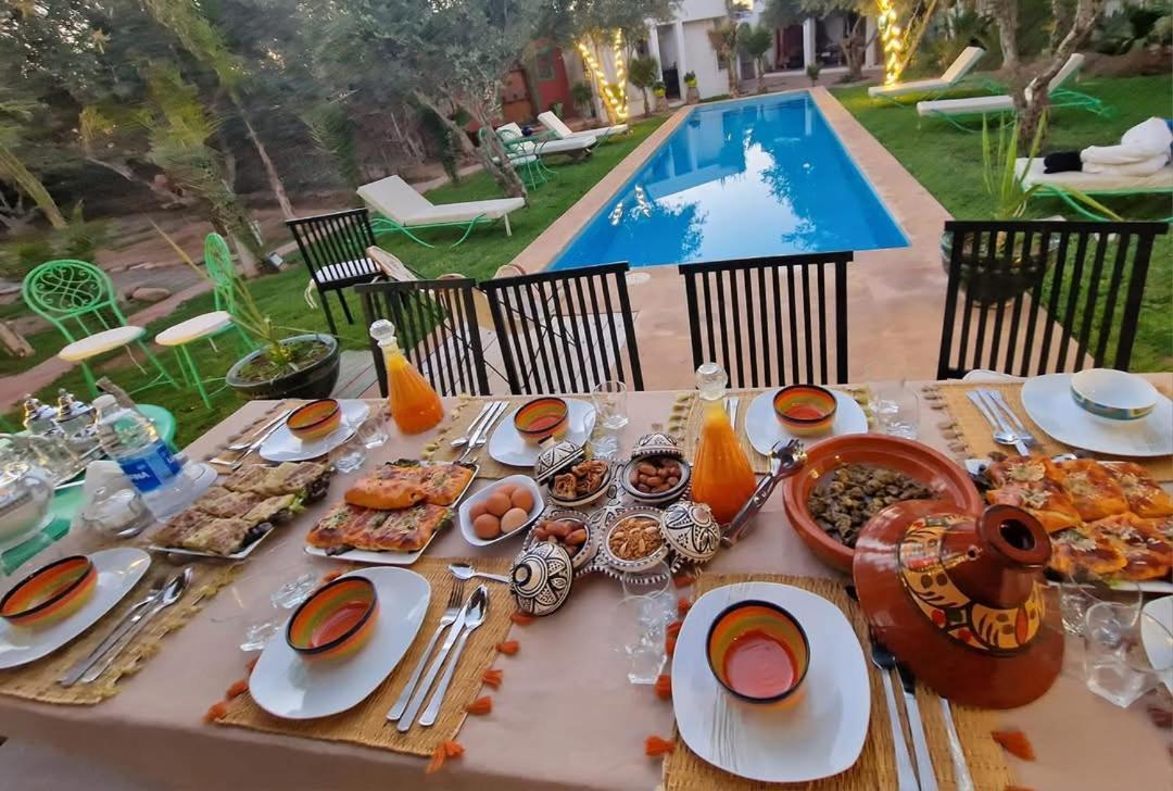 Manzal Lahbab, 2Villas 2Bungalows 2Piscines Et Jardins Ouled Jelal المظهر الخارجي الصورة