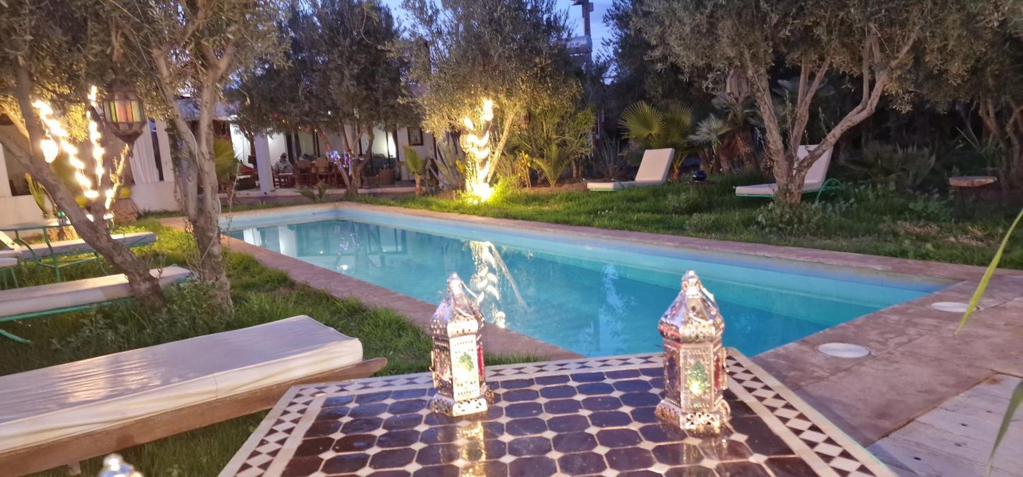 Manzal Lahbab, 2Villas 2Bungalows 2Piscines Et Jardins Ouled Jelal المظهر الخارجي الصورة